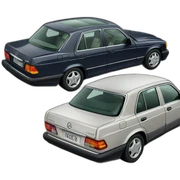 Mercedes-w124 sticker