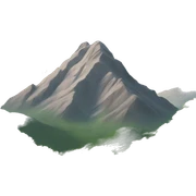 mountain sticker