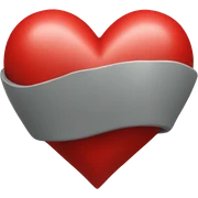 Heart sticker