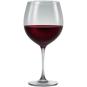 Wine glass sticker