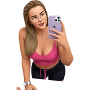 selfie of a girl sticker