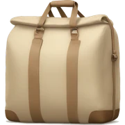 Beige asthetic travelbag sticker