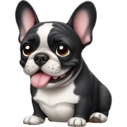 French bulldog sticker