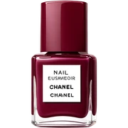 Burgundy nail polish Chanel bottle  sticker
