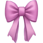 Bow sticker
