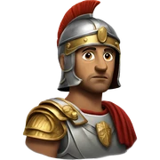 Roman Legionnaire Portrait sticker