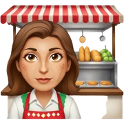 Street Food Vendor sticker