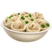 Pelmeni food sticker