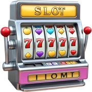 slot machine sticker