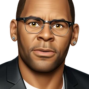male portrait with earrings sticker