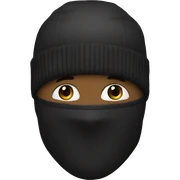 ski mask sticker