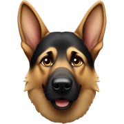 German shepherd  sticker