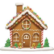 Gingerbread house  sticker