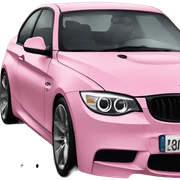 Hello kitty bmw sticker