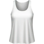 white tank top sticker