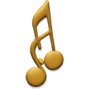 Music notes  sticker