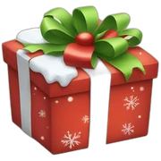 Christmas gift  sticker