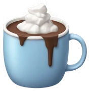 mug of hot chocolate sticker