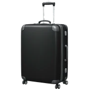Black luggage sticker