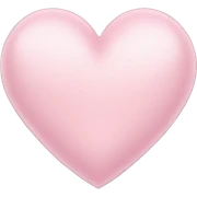Light pink heart sticker