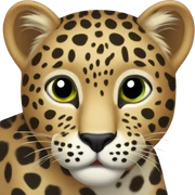 Leopard sticker