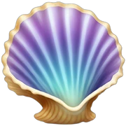sea shell sticker