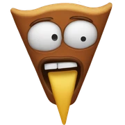 Upside down crozz sticker