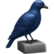 Navy blue sticker