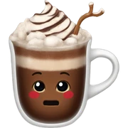Hot chocolate sticker
