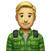 John deere  sticker