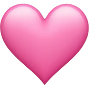 Pink heart  sticker