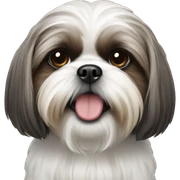 Shihtzu sticker
