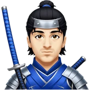 Steadfast Samurai sticker