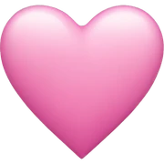 pink heart sticker