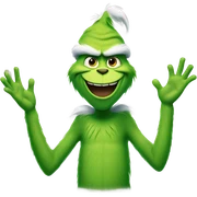 Grinch clapping sticker