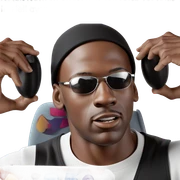 cool dude in shades meme sticker