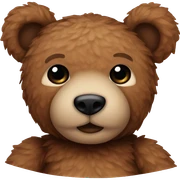 Trquois teddy bear sticker