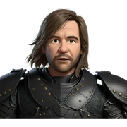 boy in armor portrait sticker