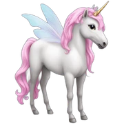 Fairy Princess unicorn sticker