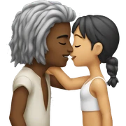 Kiss sticker