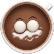 hot chocolate sticker