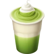 Matcha latte sticker