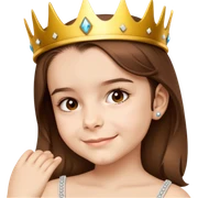 Wearing a crown sticker