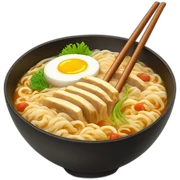 Best Ramen bowl with chopsticks  sticker