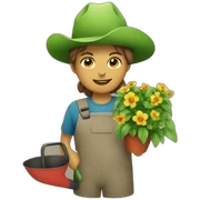 gardening sticker