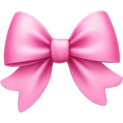 Bany Pink Bow sticker