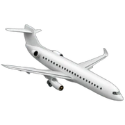 fast plane sticker