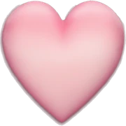 Soft aesthetic pink heart velvet  sticker
