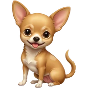 Chihuahua mordiendo la cola sticker