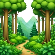 Forest  sticker